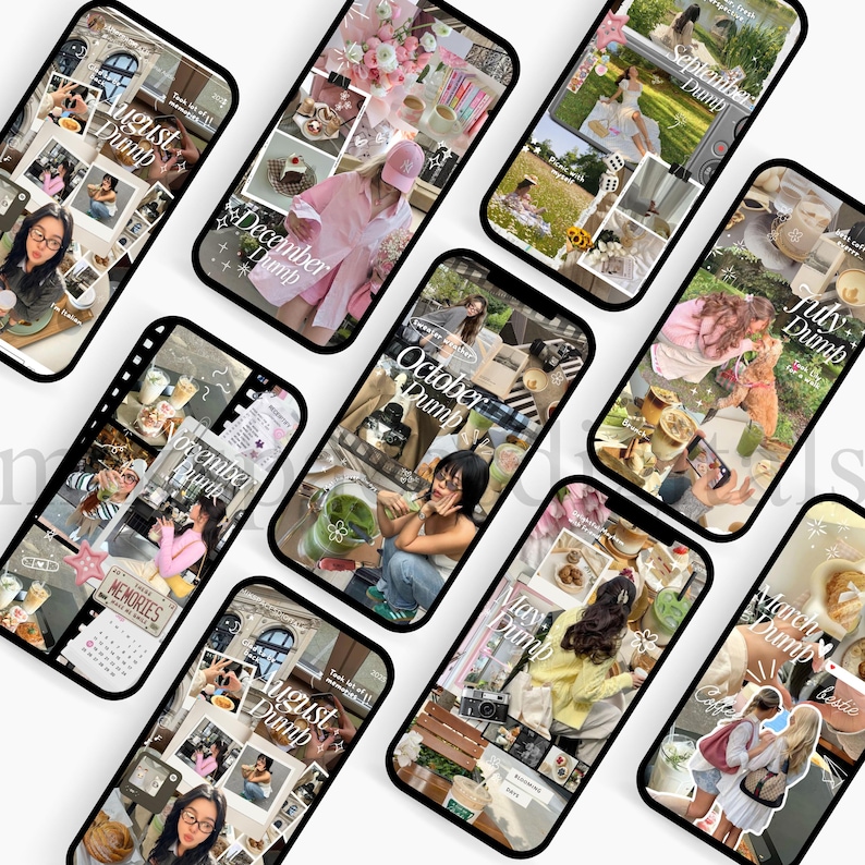 Instagram Photo Dump Posts Templates Content Creator Canva Scrapbooking Instagram Storytelling Posts Canva Social Media Kit Templates Scrapbook templates Scrapbook instagram Instagram templates Aesthetic instagram, Content templates Content template canva Scrapbook kit content creation templates instagram stories canva templates Etsy