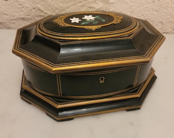 アンティーク　フランス　ナポレオン　木箱　ボックス アンティーク フランス ナポレオン 木箱 ボックス オンラ