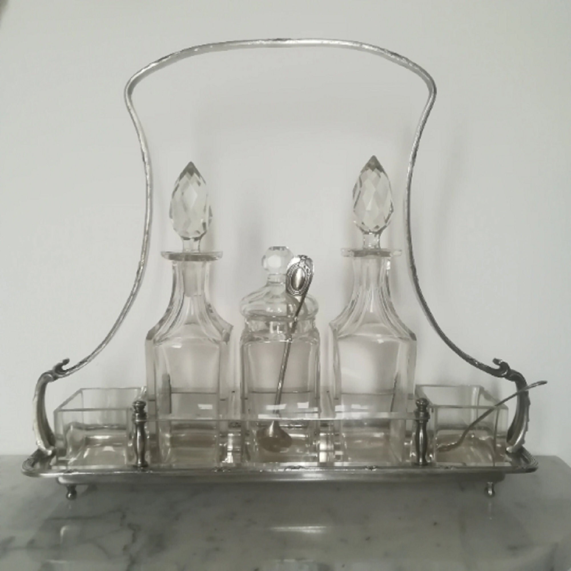 Art Déco Set Condiments