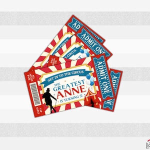 Ticket Pass, Zirkuskarte, Größter Schausteller, Ringmaster einladen, Geburtstag einladen, Wir bearbeiten für Sie, L056