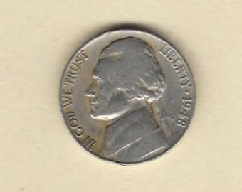 1948 D Nickel