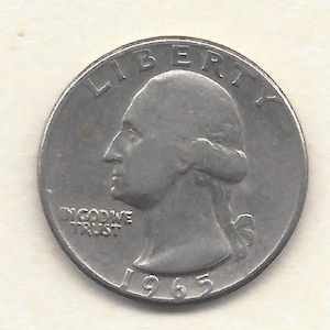 1965 Quarter - Rare Hard to Find