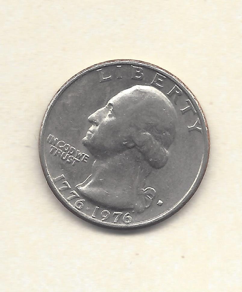 Bicentennial quarter coin 1776 1976 - Etsy 日本