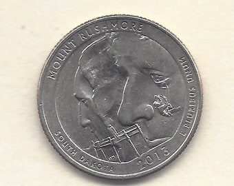 2013 D - Quarter - South Dakota - Mt Rushmore - Mint - Rare