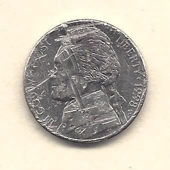 1998 D Nickel With Errors - One of a Kind - Etsy