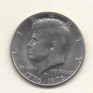 1976-1976 John F. Kennedy Half Dollar - Excellent Condition