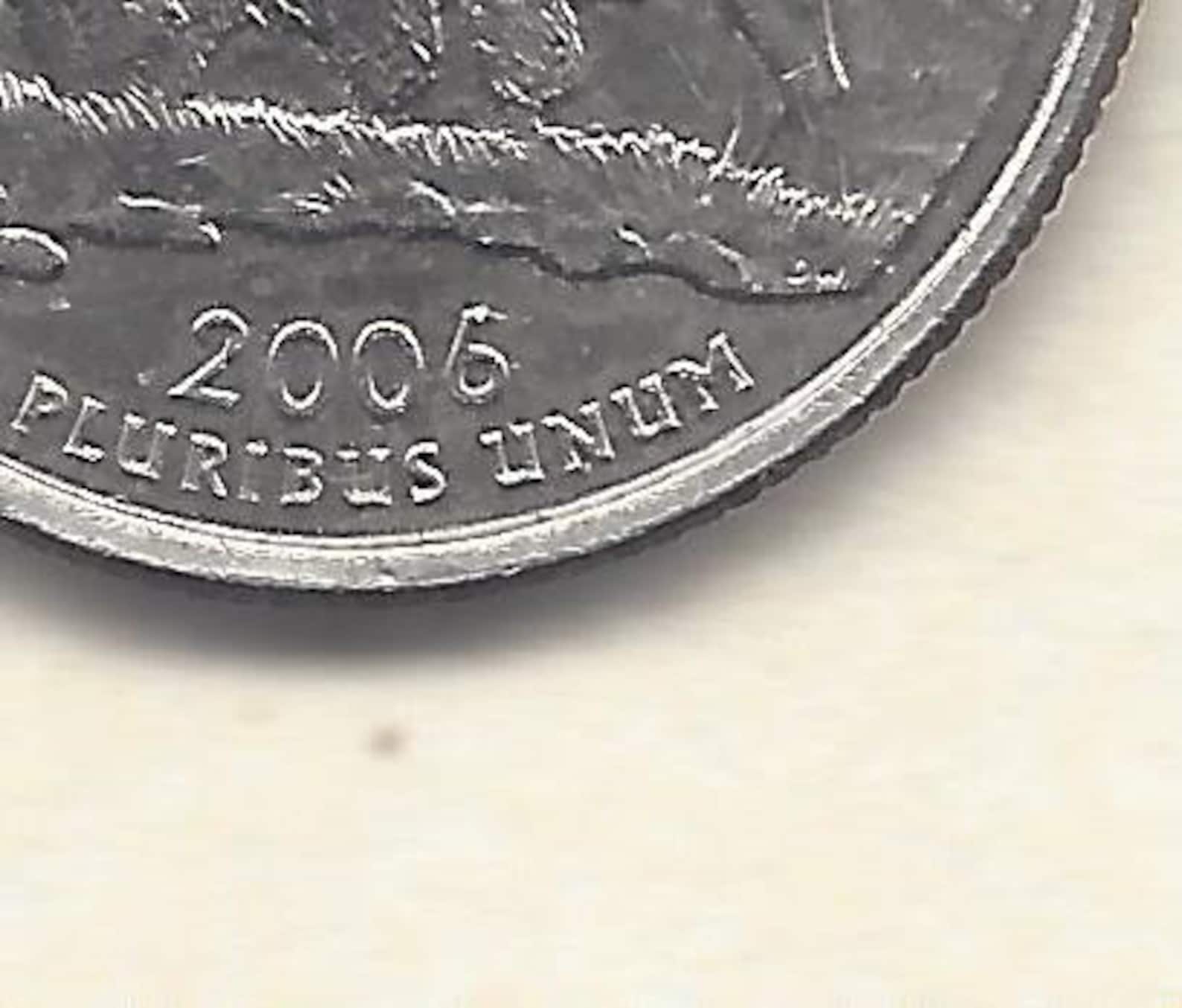 2006 D error Buffalo Quarter North Dakota Very Rare and Hard to Fine