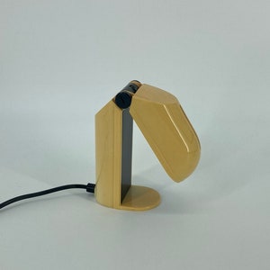 Vintage Design Yellow Collapsible Lamp - 1960s