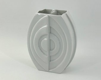Porcelain Gerold Porzellan Bavaria Op-Art Vase - 1960s