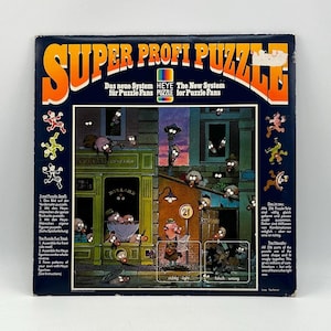 Rompecabezas Super Profi - Heye - Loup Top Secret - Nuevo - Años 80