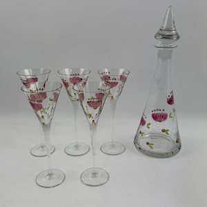 ローラアシュレイ グラス付き カラフェ Laura Ashley Carafe - Etsy UK