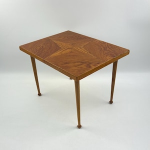 Side table / Plant table Wood - 1960s