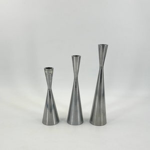 Ikea - Retro Kandelaars Diabolo Vorm - Jaren ‘80