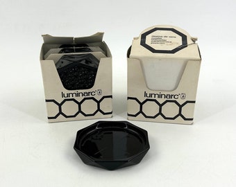 Assiettes ARCOROC ESSO Collection de la gamme OCTIME - Vintage 80s - Canada