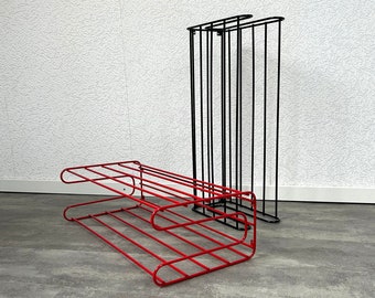 Ikea Fran Dog Wall Coat Rack Red Frän Wire Metal Vintage Pop Art