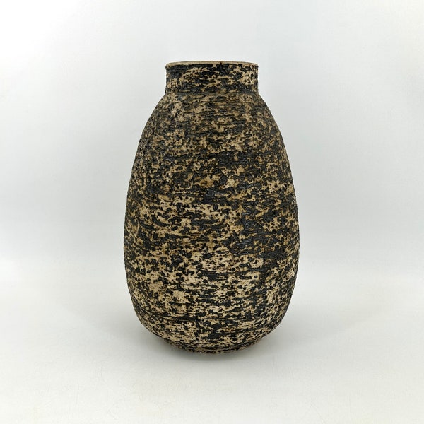 Vase XL - Birch bark / tree bark structure - Pieter Groeneveldt - 1960s