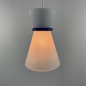 1 of 2 Diabolo Pendant Lamp - Memphis Style - 80s