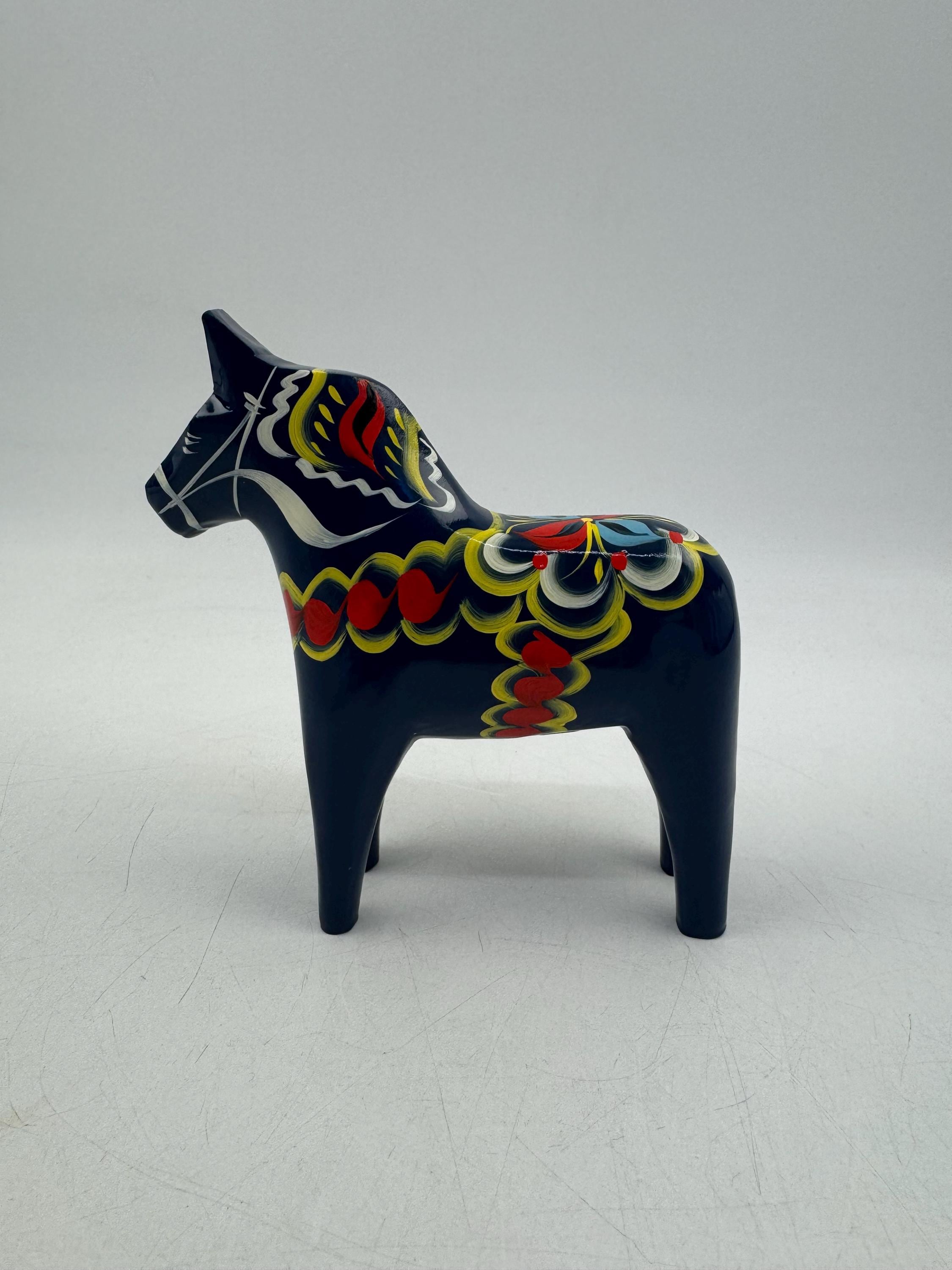 木製置物　　ニルスオルソン　セット　ヴィンテージ　青　ブルー Nils olsson horse - Etsy 日本