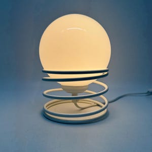 Spiral table lamp - Ingo Maurer style - 1970s
