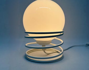 Spiral table lamp - Ingo Maurer style - 1970s