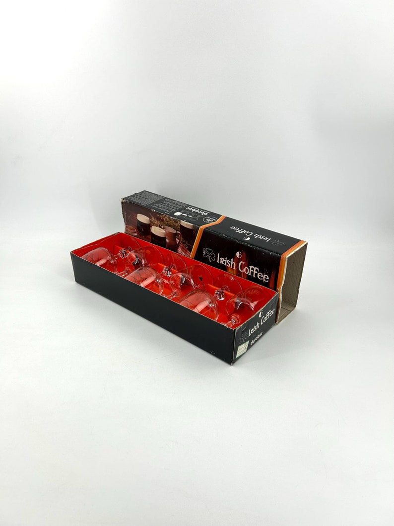 Durobor Irish Coffee Glasses Set of 6 80s Etsy UK