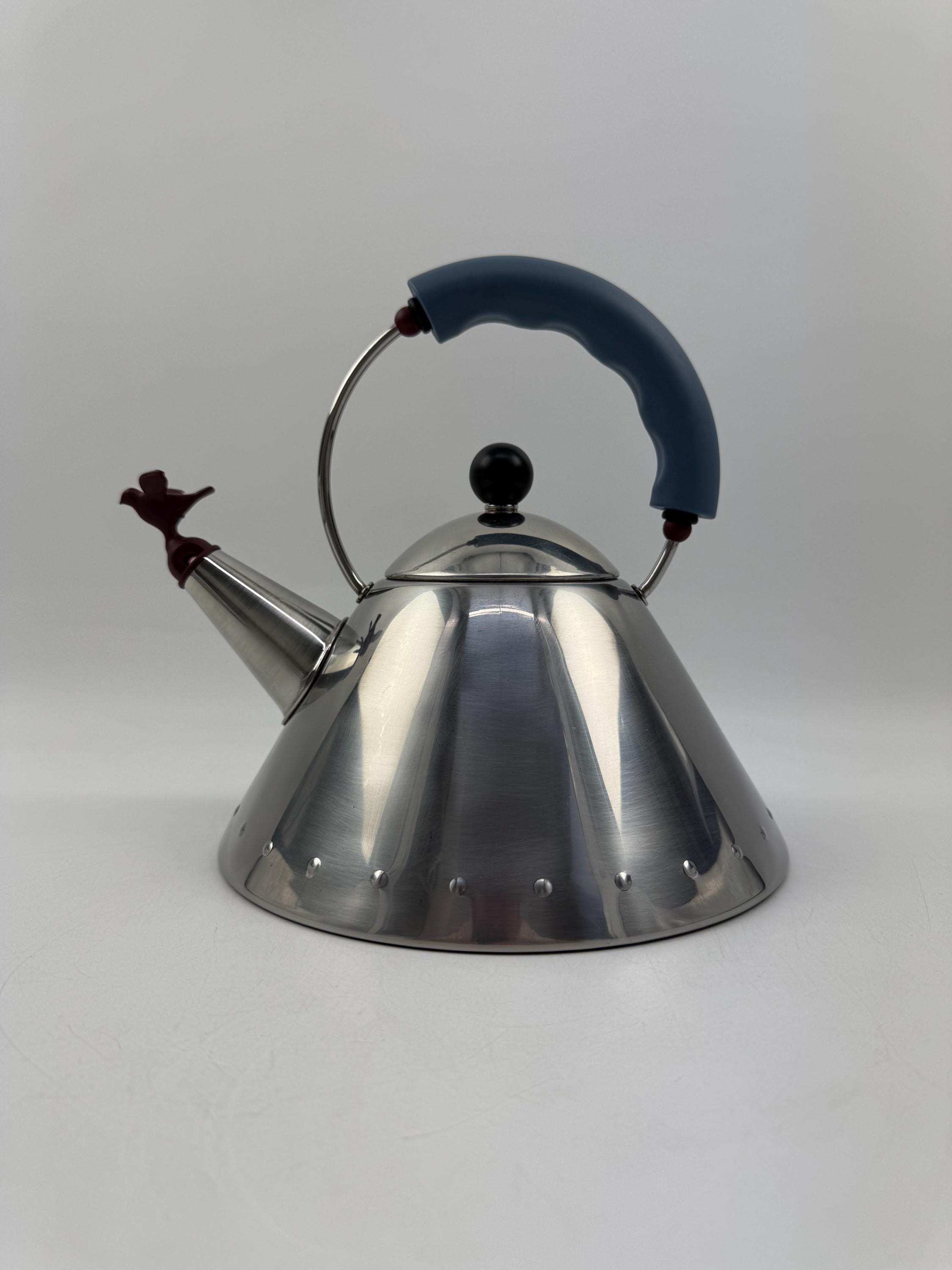 Flötenkessel - Michael Graves für Alessi 9093 - 1990er Jahre