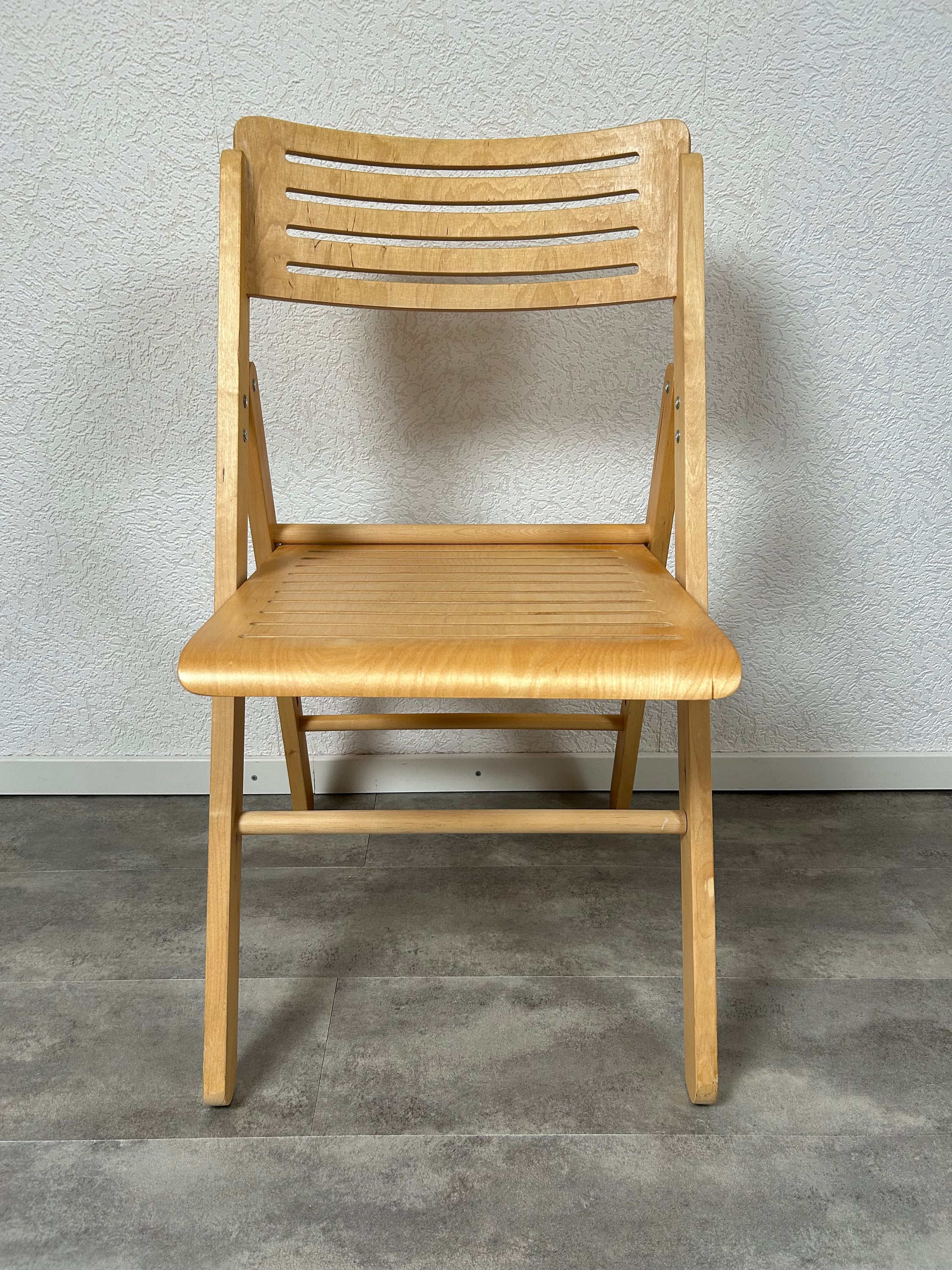 廃盤 ヴィンテージ IKEA BROMMO 折りたたみチェア 北欧デザイン 廃盤