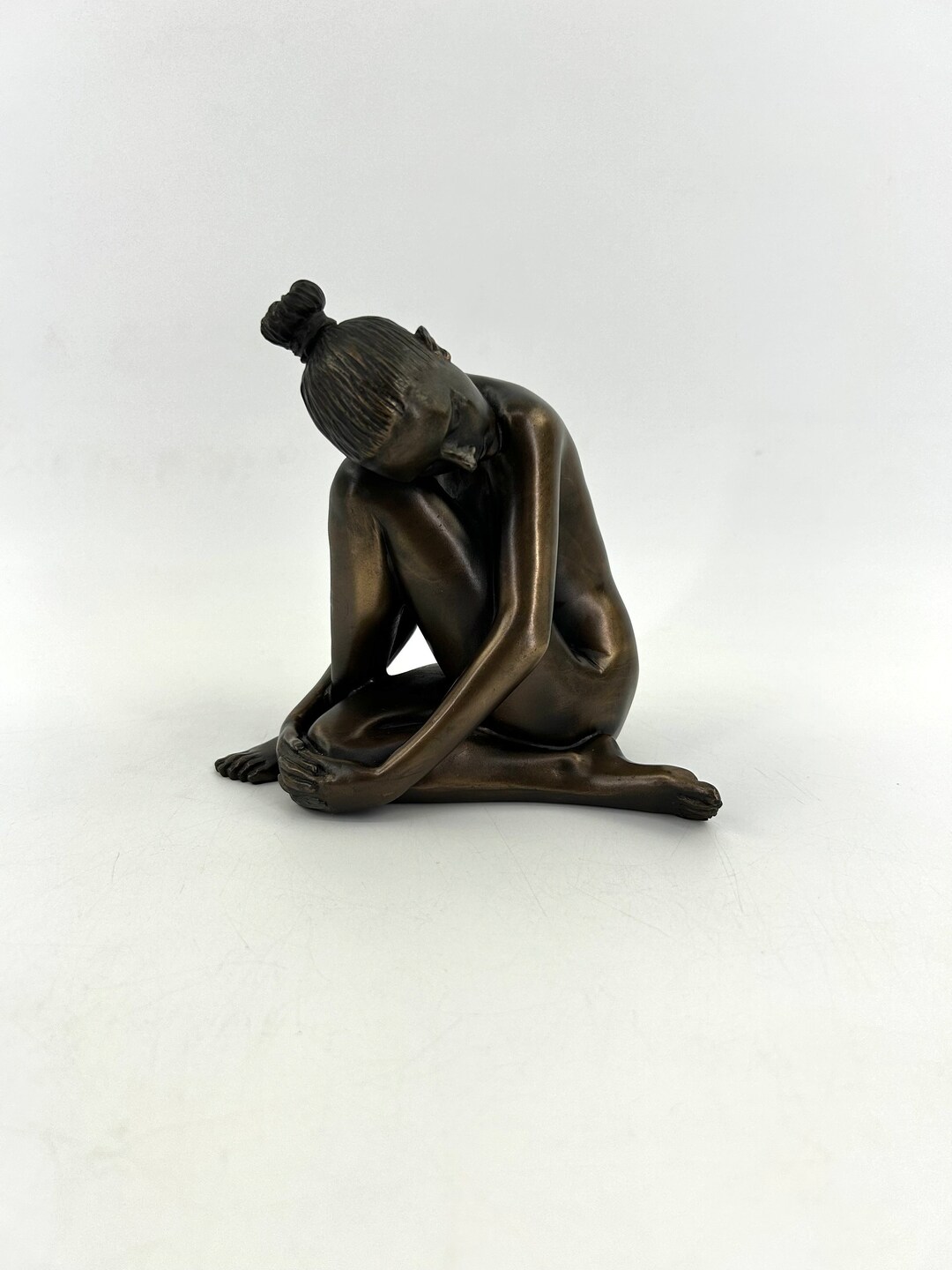 Oliver Tupton Seated Naked Woman Art Deco 1980s - Etsy Australia