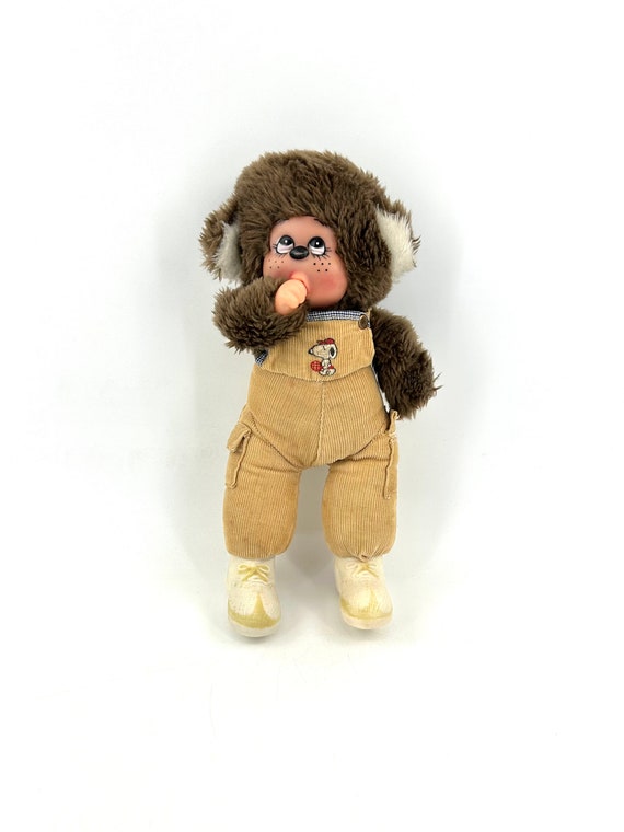 Buy Monchichi Plush Monkey With Dungarees 1970s Online in India Etsy