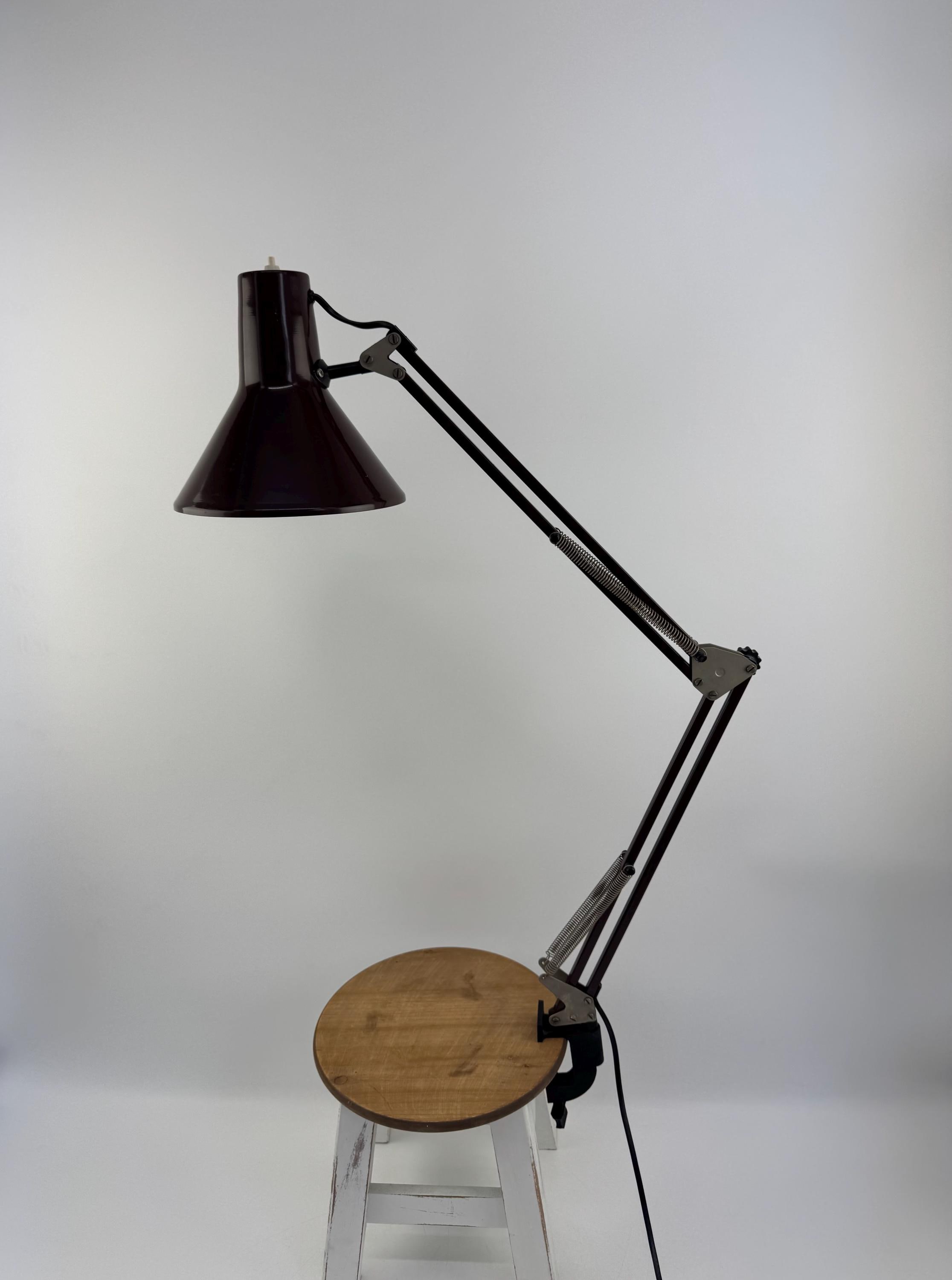 LAMPE ARTICULÉE TÉLESCOPIQUE atelier vintage industriel LUMINA. EUR 120