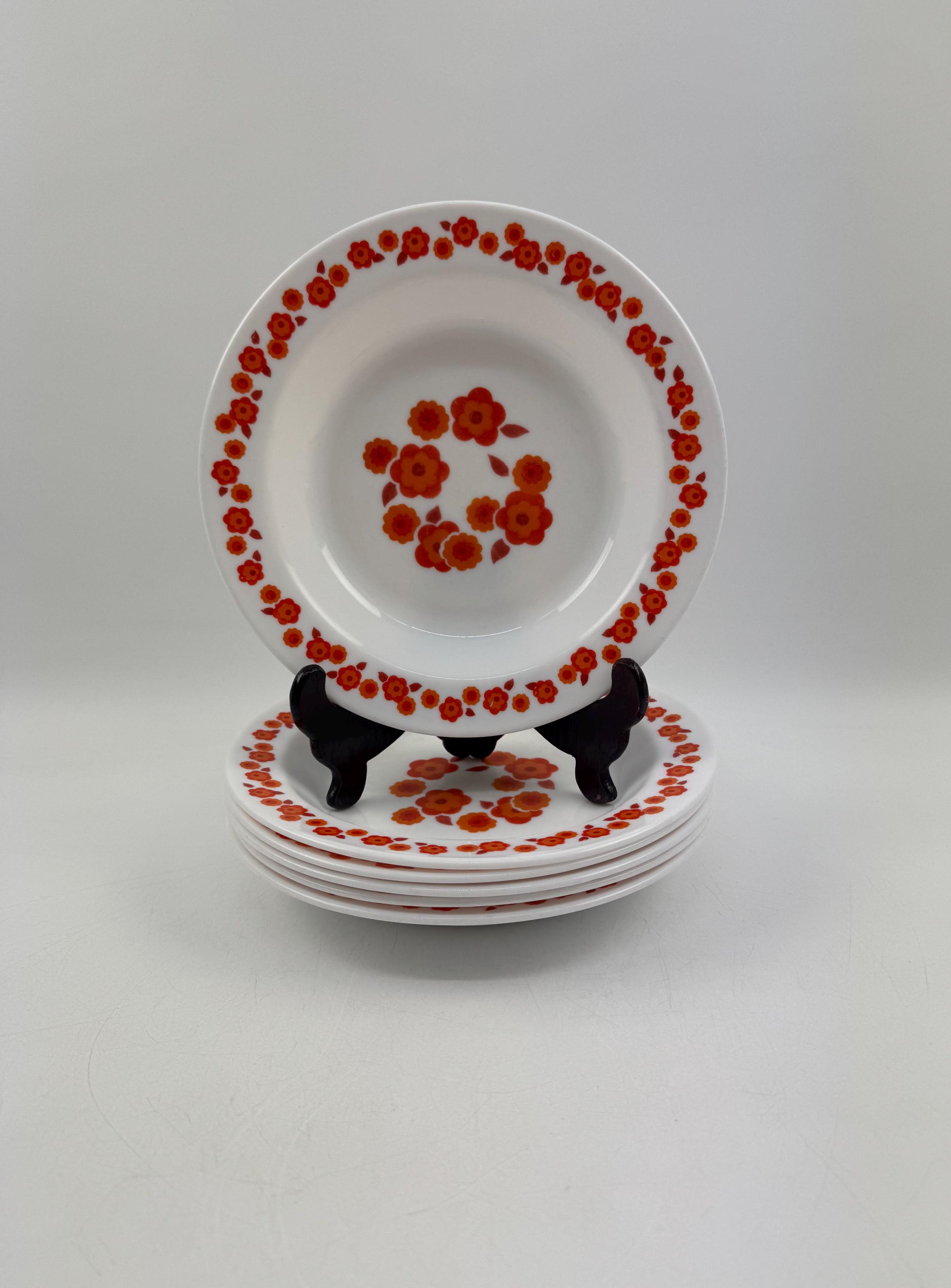Le Creuset Diepe borden 22 cm Coupe Collectie: Set van 5
