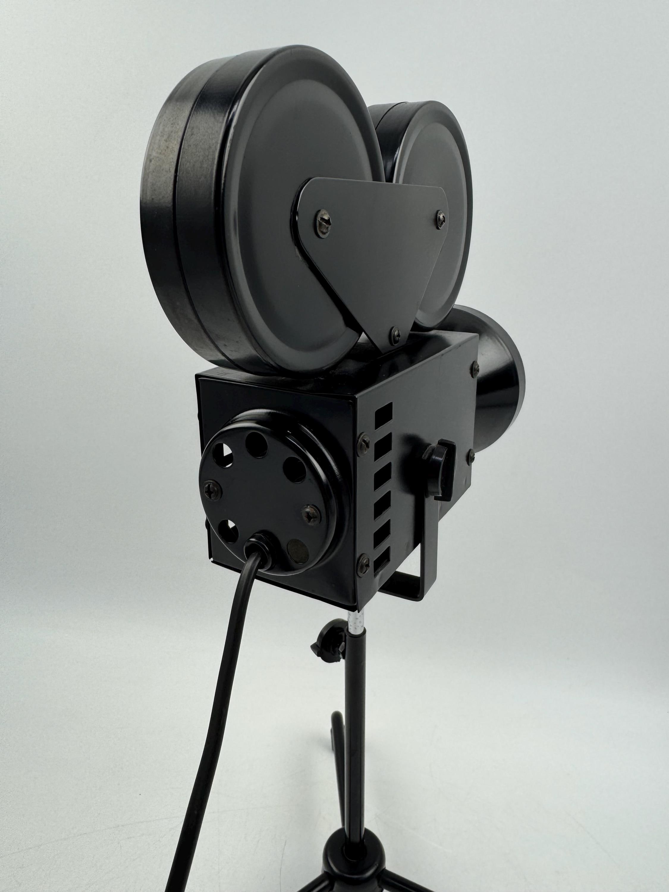 Hollywood Studio Table Lamp - Movie Camera - Pop Art - 1990s - Etsy
