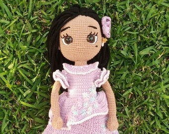 Isabella amigurumi doll 43 cm