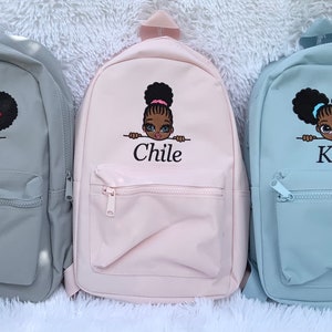 Mini sac de chambre de bébé personnalisé brodé pour tout-petits, sac à dos personnalisé brodé, cartable pour filles, cadeau d'anniversaire. Livraison rapide