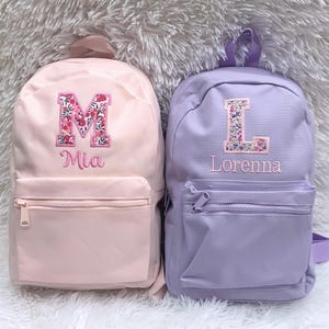Sac à dos brodé personnalisé • sac à dos pour enfants • sac à dos pour chambre d'enfant • cadeau d'anniversaire • mini cadeau pour tout-petit. Sac de bébé. retour à l'école