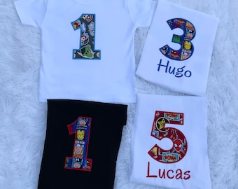 Kids Personalised birthday T-shirt • boys birthday t-shirt • birthday t-shirt • girls birthday T-shirt •