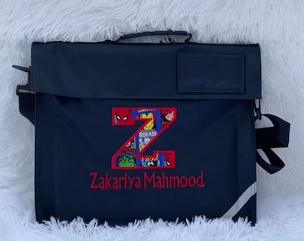 Personalized Children's Book Bag | Embroidered Name, School Bag