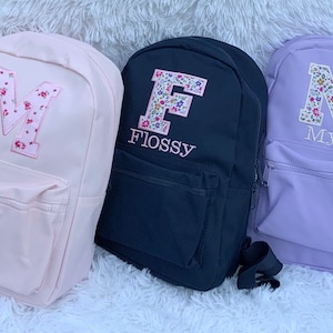 Sac à dos brodé personnalisé • sac à dos pour enfants • sac à dos pour chambre d'enfant • cadeau d'anniversaire • mini cadeau pour tout-petit. Sac de bébé. retour à l'école