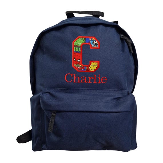 Embroidered Personalised backpack | Monogrammed Initial Custom backpack | Maxi unisex kids | youth | adults fashion bag | Fast Delivery