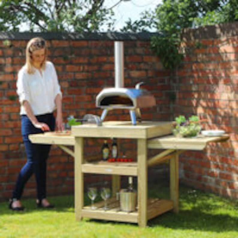 Garden Pizza Oven Table Etsy UK