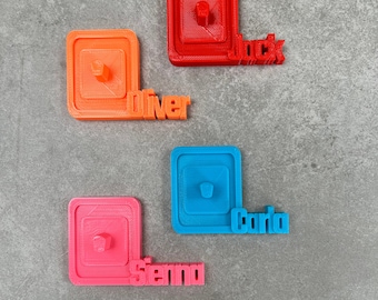 Personalised Oral-B Electric Toothbrush Stand Toothbrush Holder with drip tray - 3D Printed - Any Name