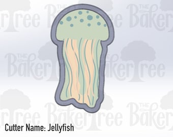 Jellyfish - STL File Cookie Cutter - Digital Download