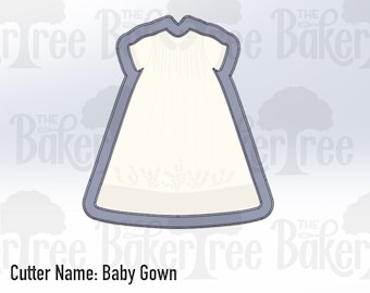 Baby Kleid Cookie Cutter STL Datei (digitaler Download)