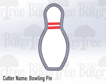 Bowling Pin - STL Datei Ausstechform - Digitaler Download