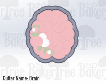Brain - STL File Cookie Cutter - Digital Download