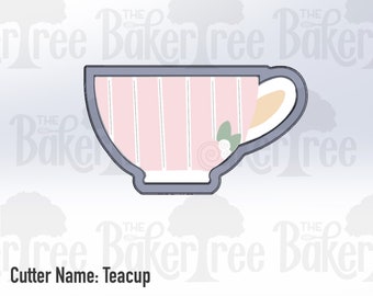 Teetasse - STL Datei Ausstechform - Digitaler Download