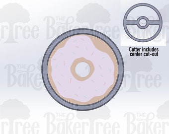 Donut - STL Datei Keksausstecher - Digitaler Download