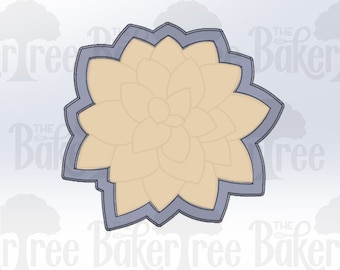 Succulent - Plant, Cactus - STL File Cookie Cutter - Digital Download