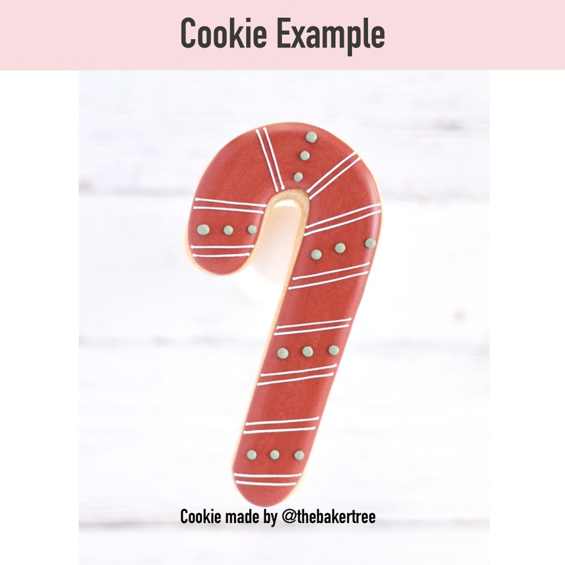 Candy Cane - STL File Cookie Cutter - Digital Download - Etsy