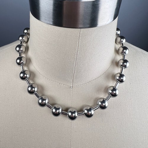 Extra Large Ball Chain Necklace Choker 12mm Stainless Steel Etsy